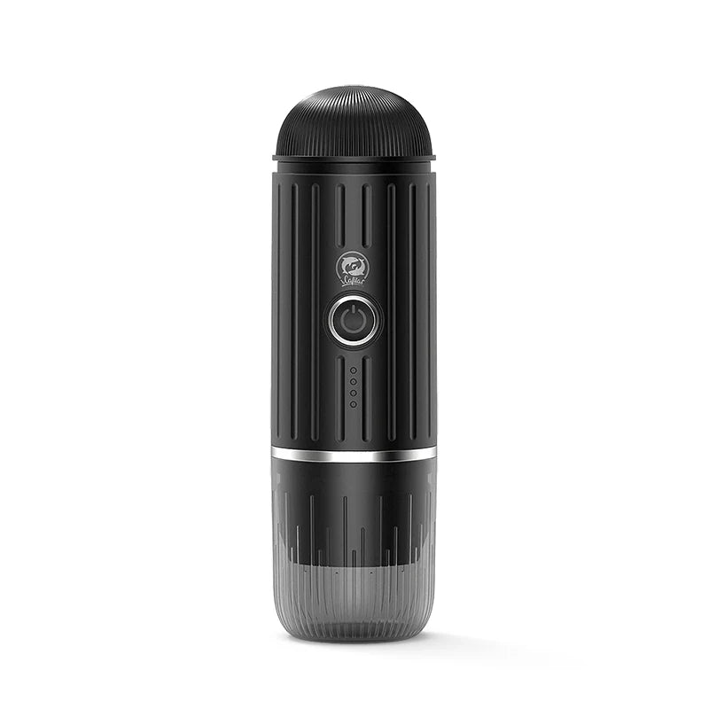 ICafilas Heating Portable Espresso Coffee Machine (2 in 1) for Car & Home Camping Coffee Maker Fit Nespresso Capsule Ground Coffee Powder