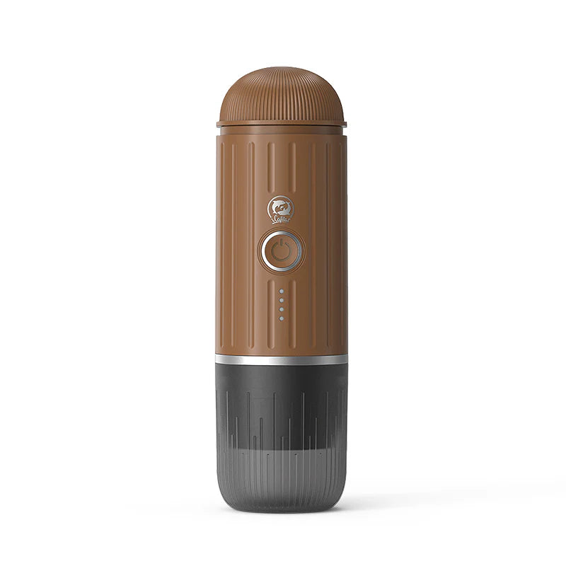 ICafilas Heating Portable Espresso Coffee Machine (2 in 1) for Car & Home Camping Coffee Maker Fit Nespresso Capsule Ground Coffee Powder