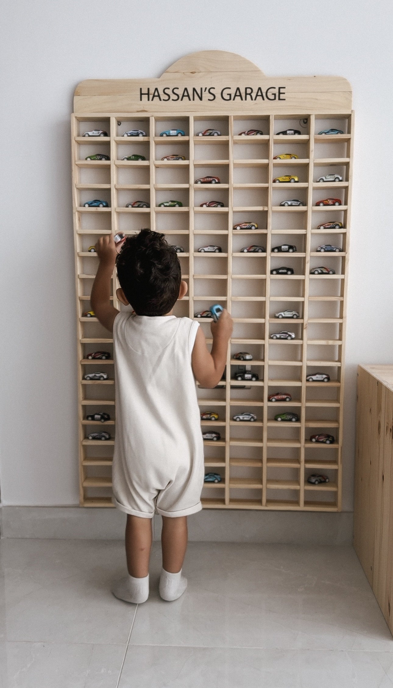 Matchbox Car Garage Storage