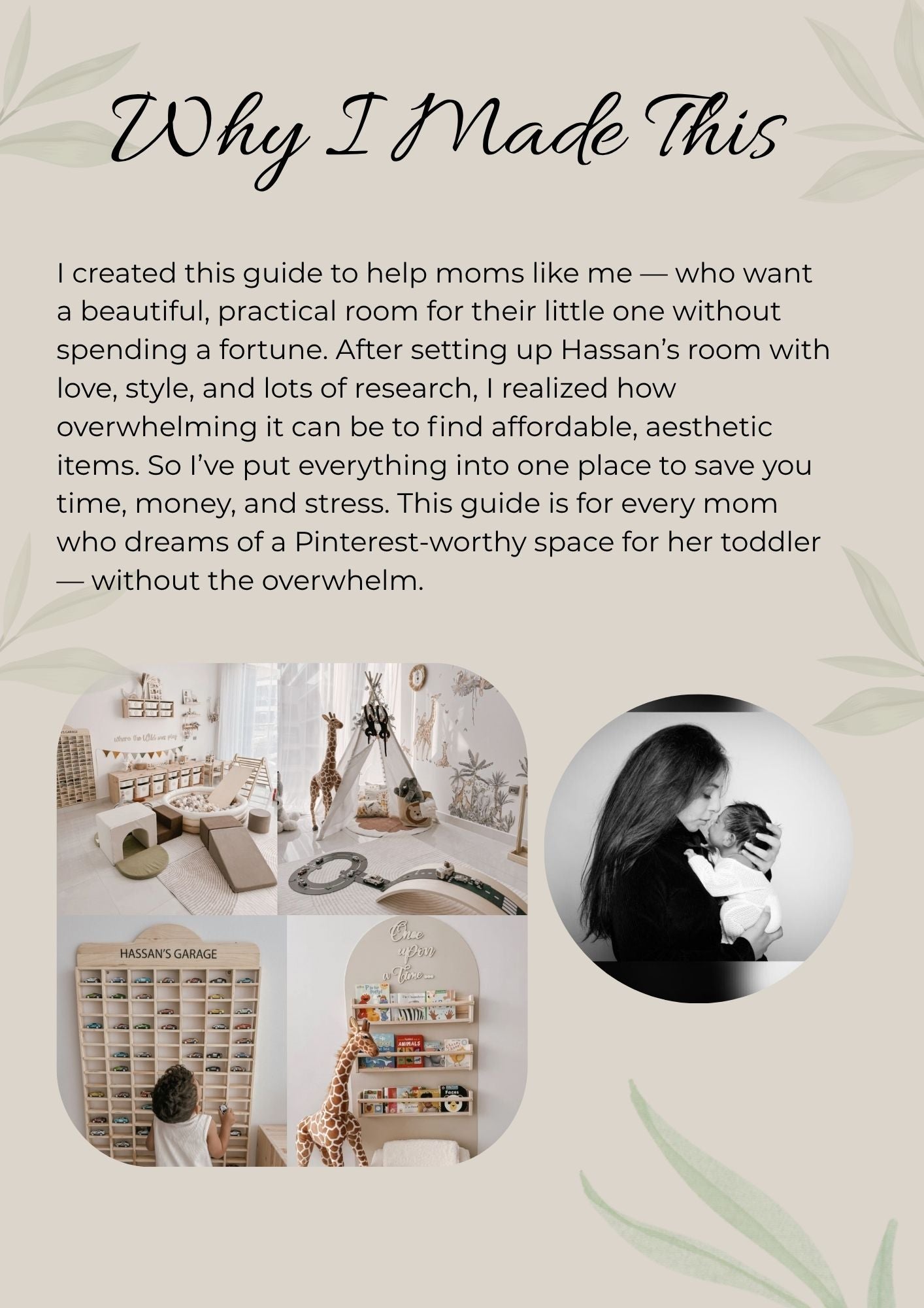 Toddler Room Setup Guide (Digital Download) Create a Pinterest-worthy space for under $990 — includes exclusive supplier links & budget breakdown