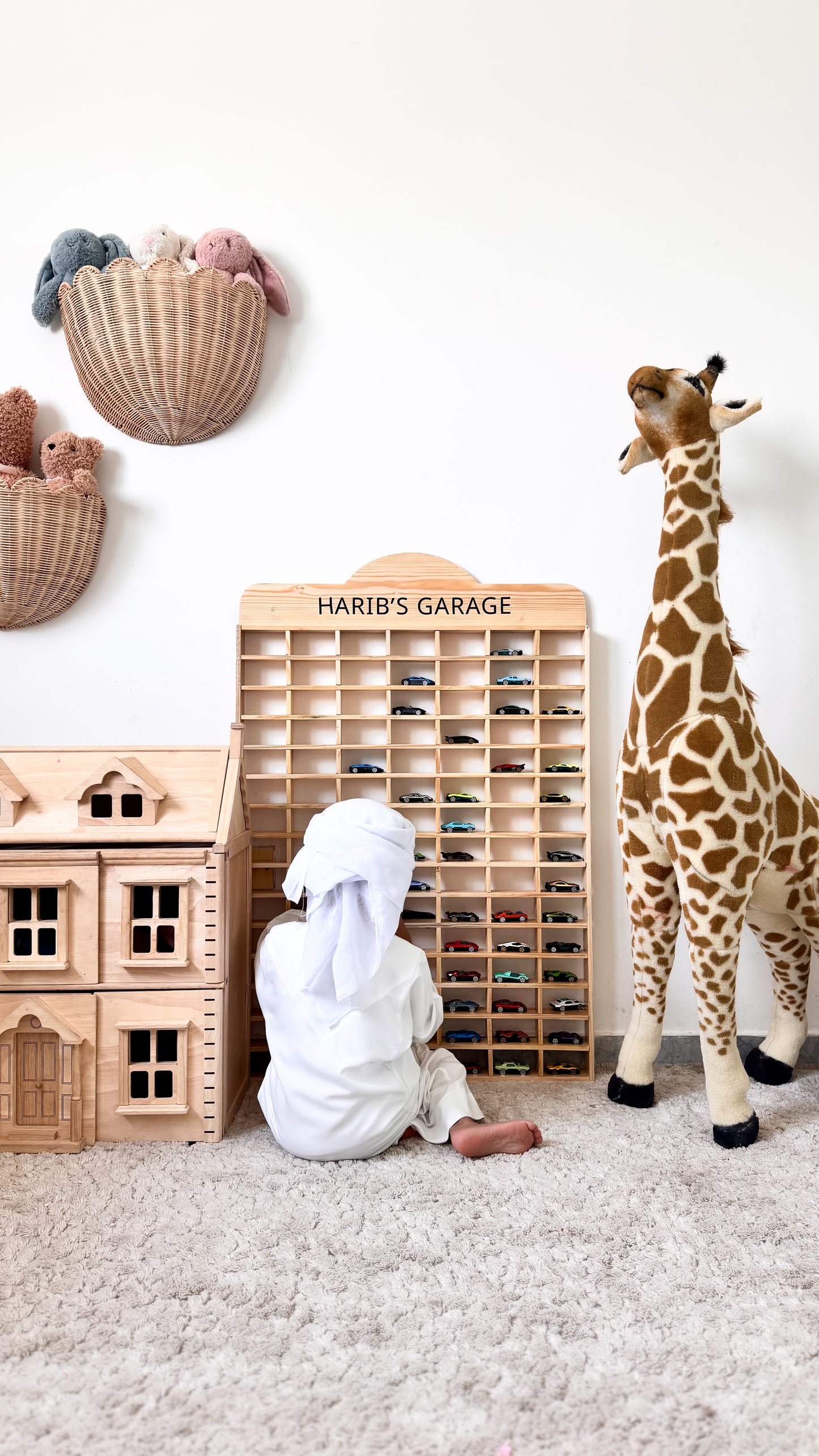 Matchbox Car Garage Storage