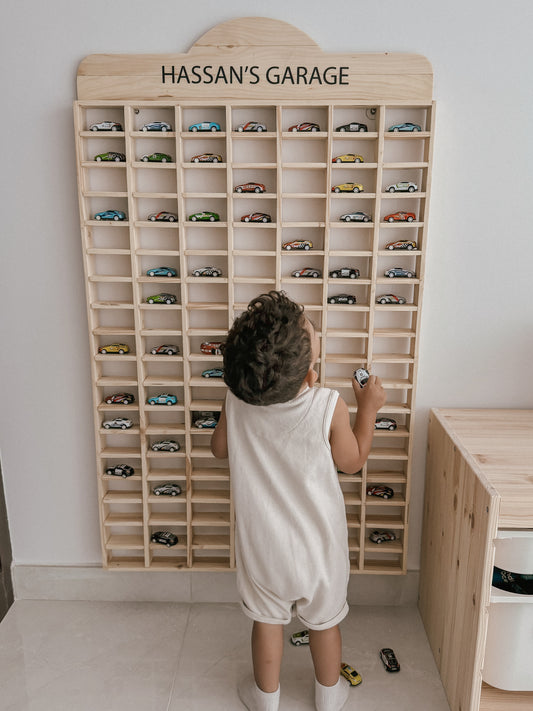 Matchbox Car Garage Storage