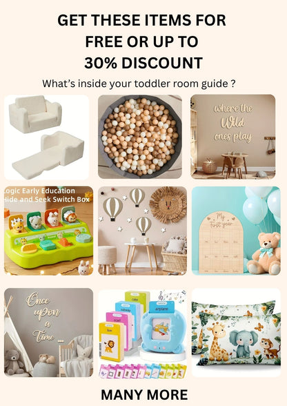 Toddler Room Setup Guide (Digital Download) Create a Pinterest-worthy space for under $990 — includes exclusive supplier links & budget breakdown