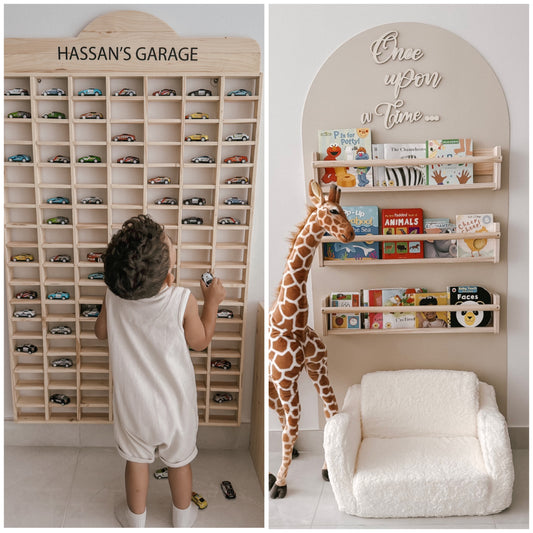 Matchbox Car Garage + Arch Wall Decal Bundle (Limited Edition)