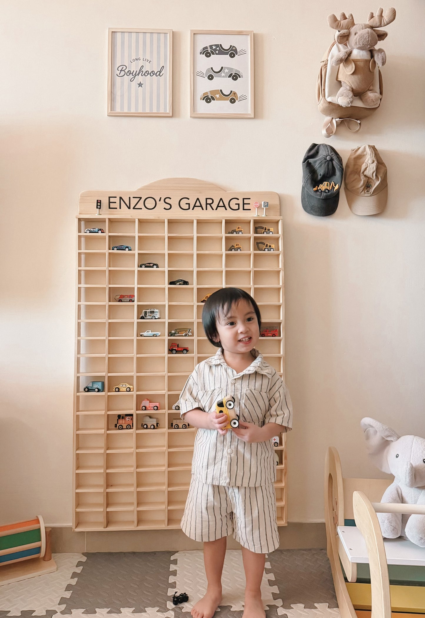 Matchbox Car Garage Storage