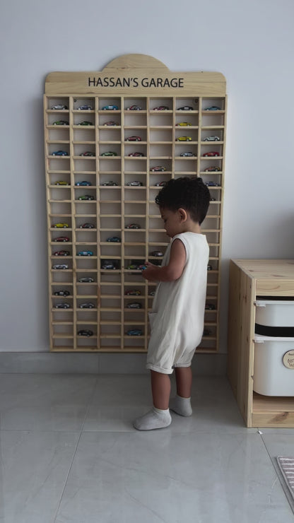 Matchbox Car Garage Storage